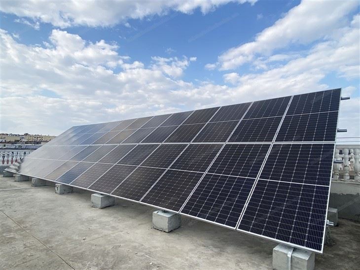 90 kW na slnečnej sústave mriežky