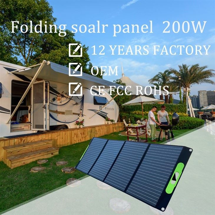 Skladací solárny panel 200W