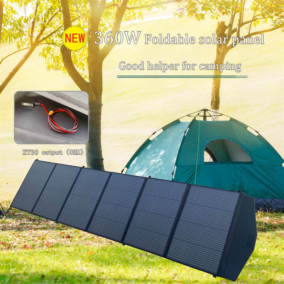 Skladateľný solárny panel 360W