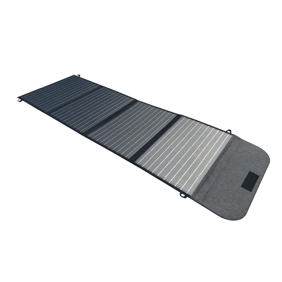 Skladací solárny panel 100 W s držiakom